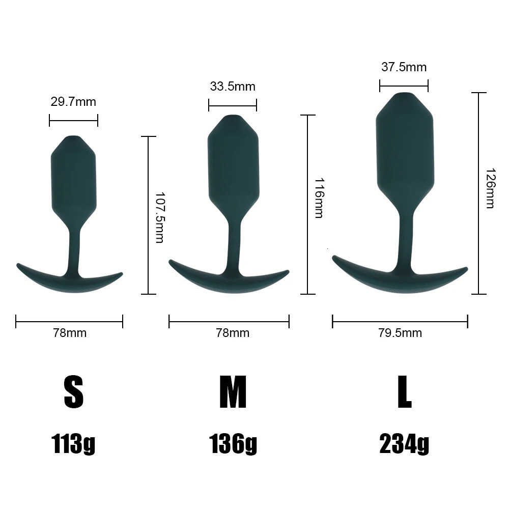 Built In Gravity Steel Ball Anal Plug for Men Prostate Massager Butt Dilator Women Vaginal Tighten Exerciser Sex Product 250320