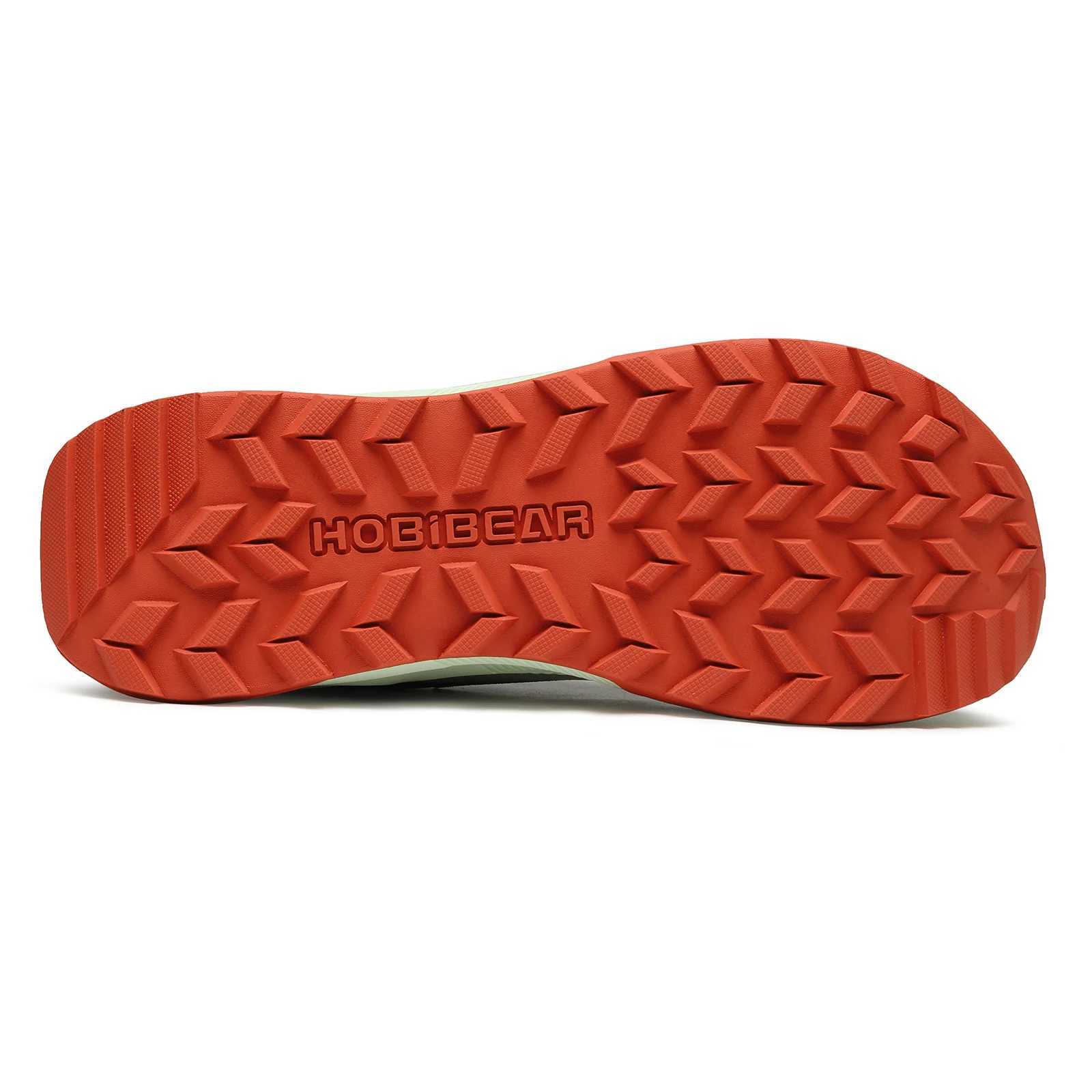 HOBIBEAR Mens Hiking Shoes with Warm Elastic Band Anti slip Sports Shoes Comfortable Outdoor Travel Running Shoes Y250320