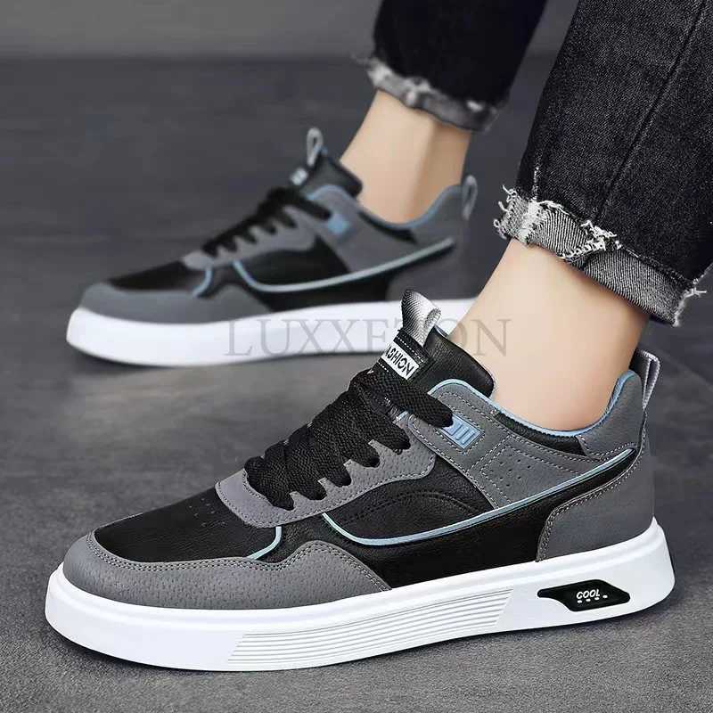 Mens shoes spring and summer canvas breathable casual board shoes mens new fashion trend low hanging sports shoes Y250320
