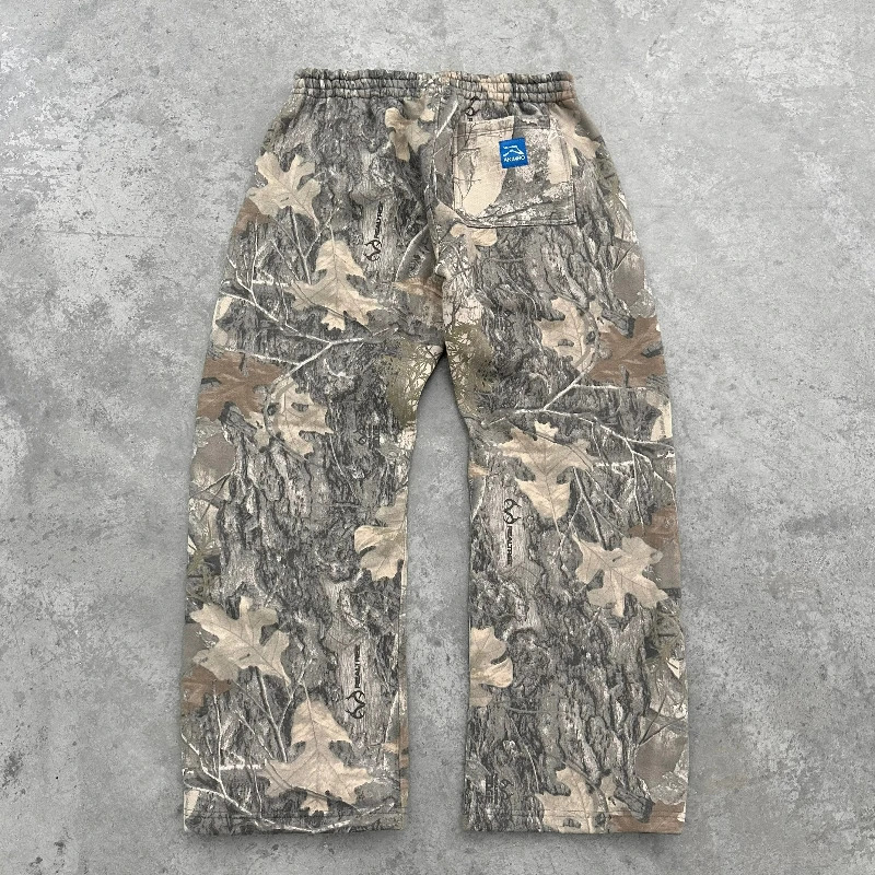 Y2K Trendy Camo Man Pants Gothic Retro Camouflage Unisex Streetwear American Style High Street Loose Straight Sweatpants 250320
