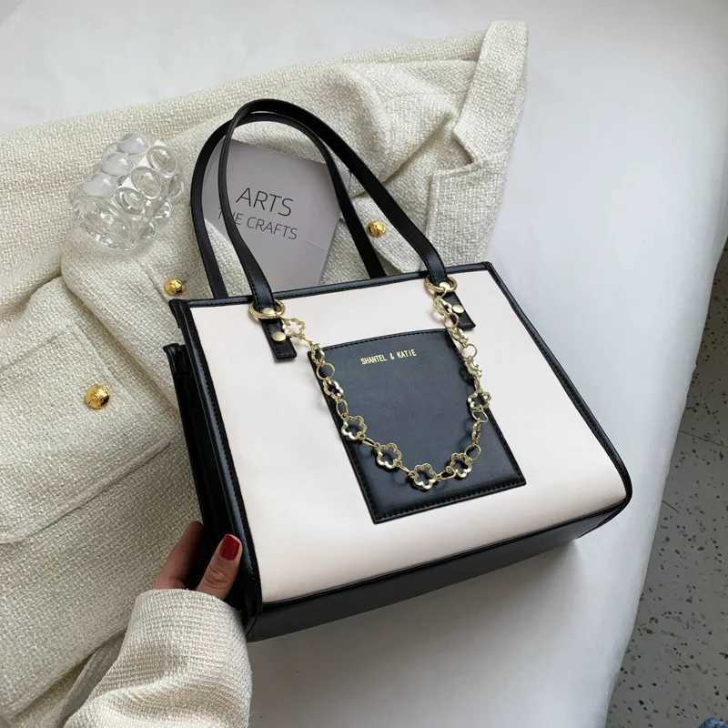 CGCBAG Womens Fashion 2022 Simple Large Capacity Womens Shoulder Bag Retro High Quality Leather Luxury Design Handbag Y250320