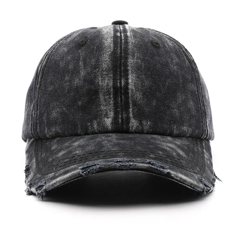 Tie-Dyed Japan Yabi Washed Denim Cotton Baseball Cap Men Women Bone Soft Material Y2K Dad Hat Trucker Caps Gorras 250320
