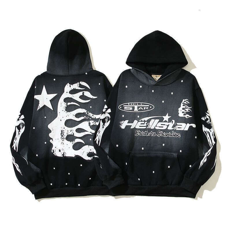 Hellystarhoodie Designer New Helled Star Zip Up Hoodie Y2k Hip Hop Suits Sports Suit Pants Pullover Vintage Street Graffiti Sweatshirts Hellystarhoodie Ccc