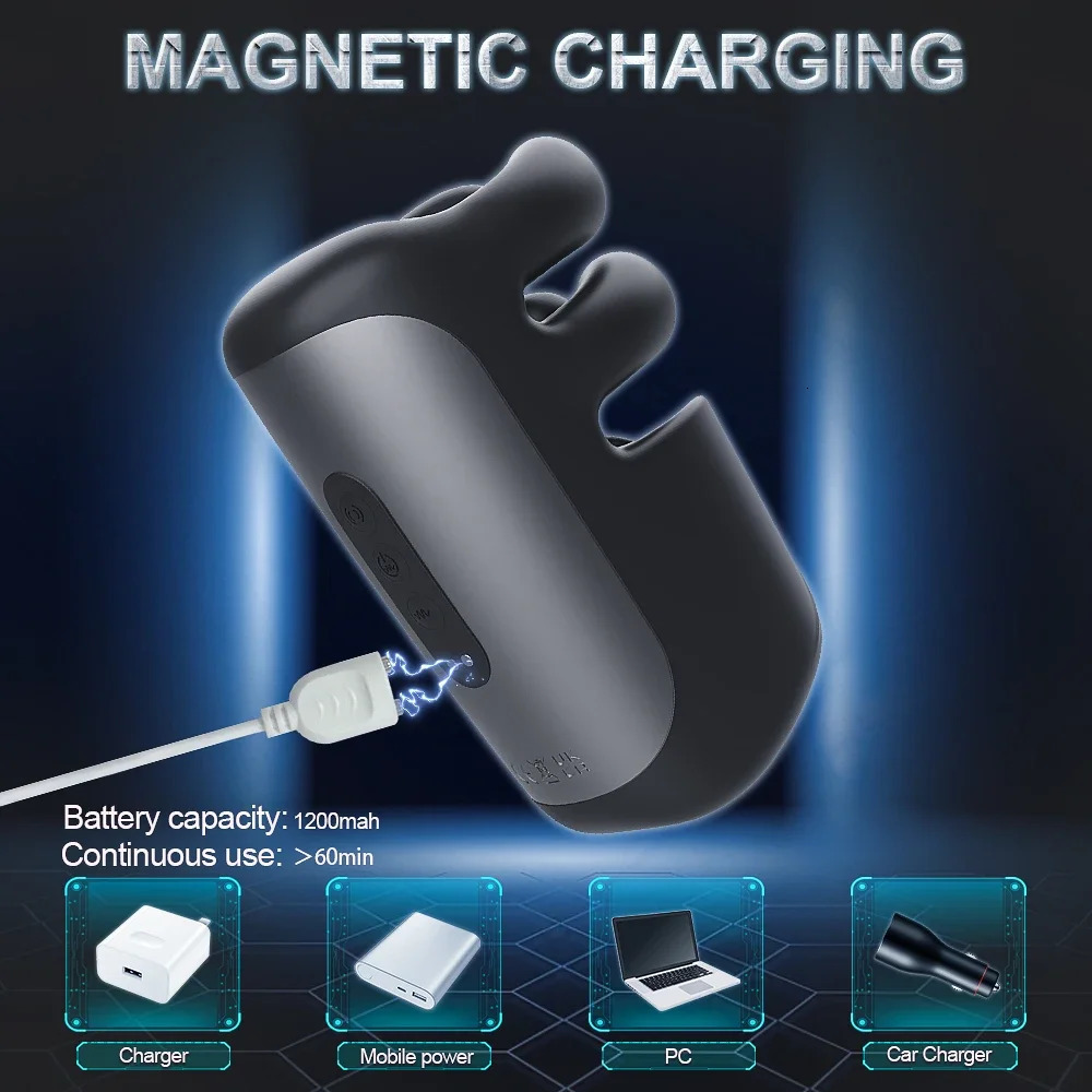 Vibrator For Men Tapping Flapping Glans Massager Sex Machine Penis Delay Trainer Automatic Male Masturbator Sex Toys for Adult 250320