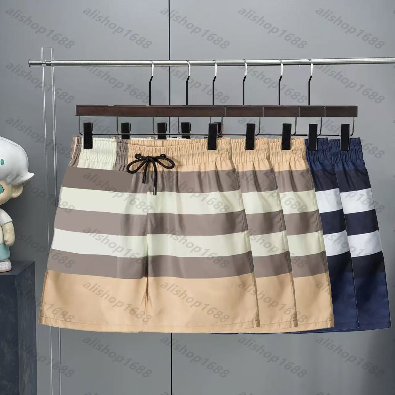 Men's and women's designer shorts, summer fashion streetwear, business casual shorts, quick drying swimsuit, printed board beach pants # M-3XL # 98