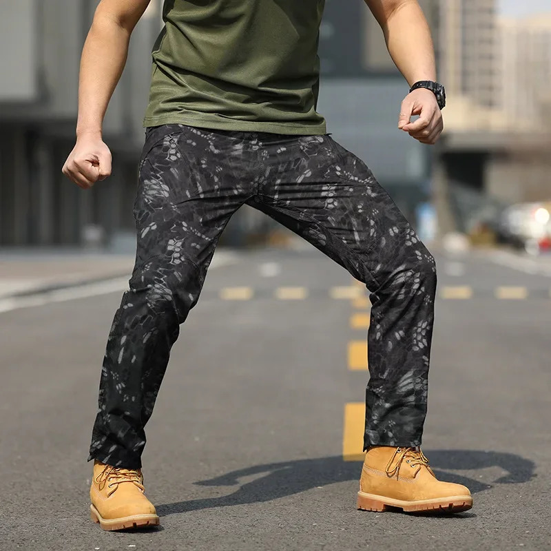 Archon X9 Tactical Pants Slim Fit Waterproof Camouflage Training Spring Autumn Breathable Overalls Loose Wear 250320