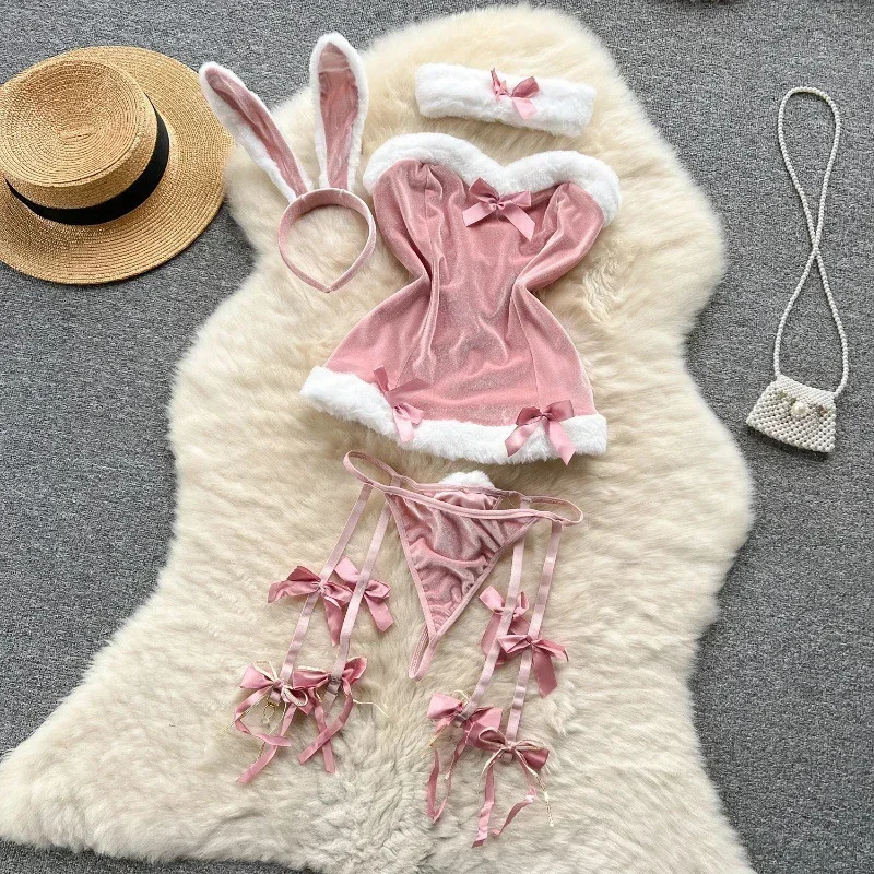 Womens Bras Womens Underwear Sets Sexy Lingerie Outfit Bra and Panty Set Woman Clothes Attractive Chest Suspenders Below Sex 250320