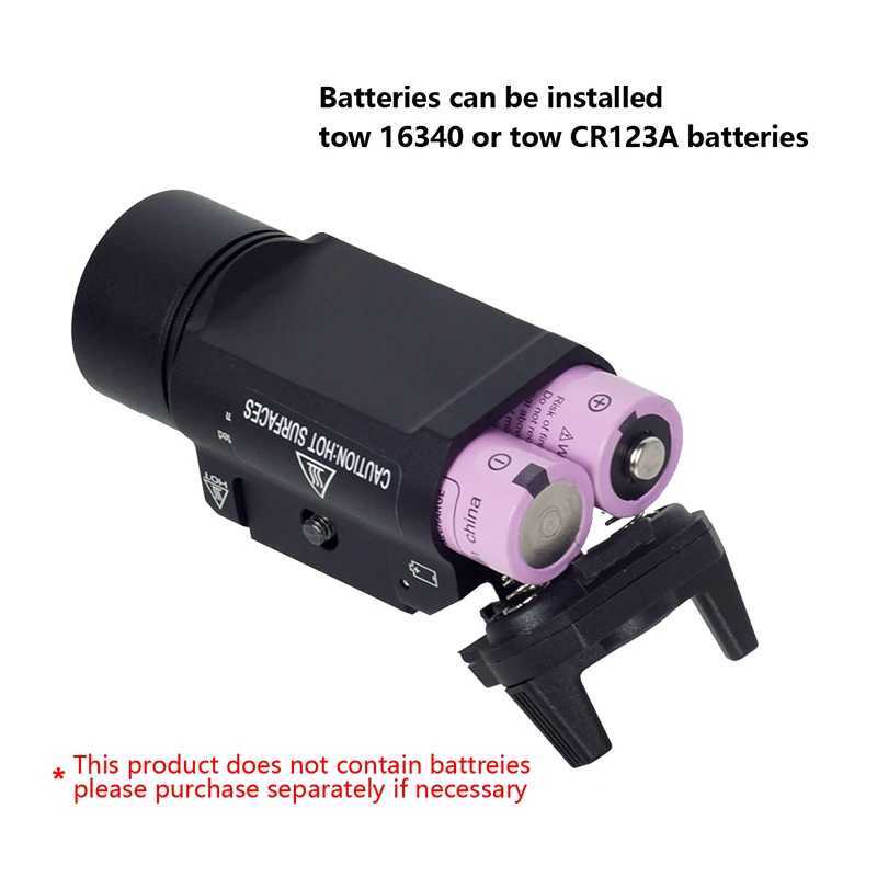 Tactical weapon flashlight metal 1000 lumens TLR1 LED flash 20mm Glock 17 air gun TLR7 reconnaissance flashlight hunting gun light X250321