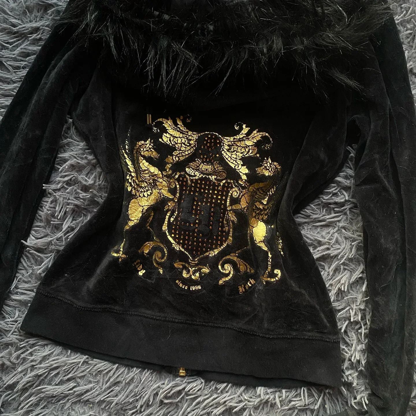 Y2K Top Slim Zipper Hoodie Casual Street Rock Aesthetics Harajuku Punk Hip Hop Fashion Street Retro Womens Hoodie 250320