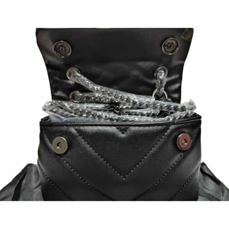 PU Material Women's Personalized Fashion Pleated Dia Trend Chain Shoulder Bag