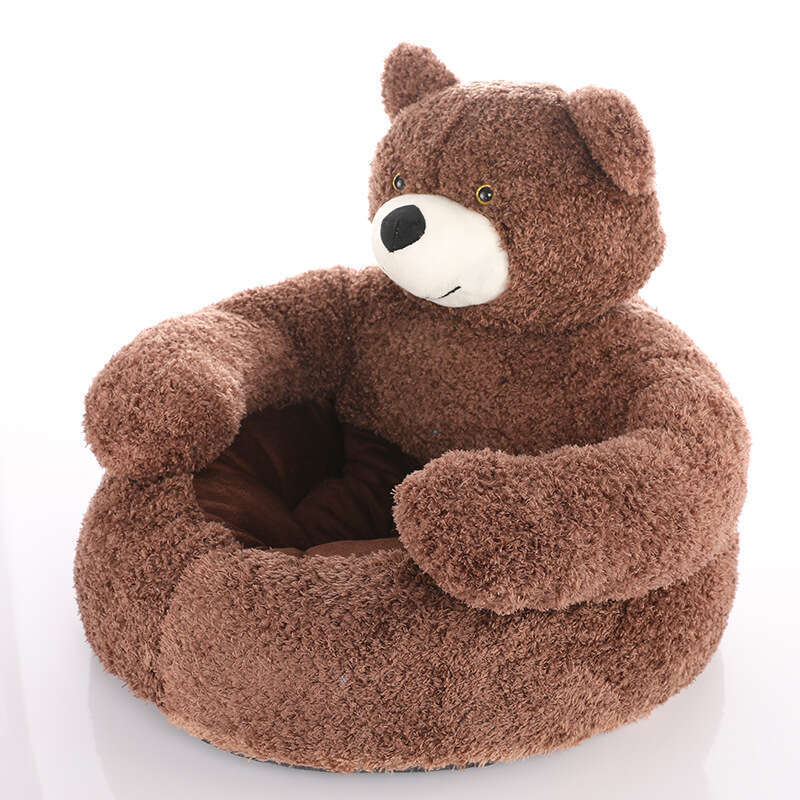 Four Seasons Universal Semi enclosed Removable and Washable Cat Warm Pet Nest Mat Small Dog Bed