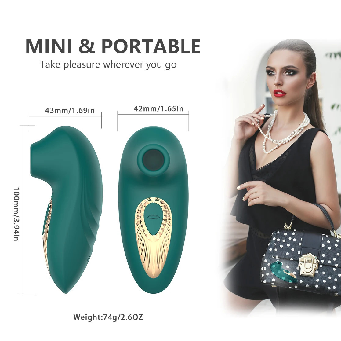 Sucker Clitoris Powerful Sucking Vibrator Female Clit Nipple Oral Vacuum Stimulator Massager Sex Toys Adults Goods for Women 250320