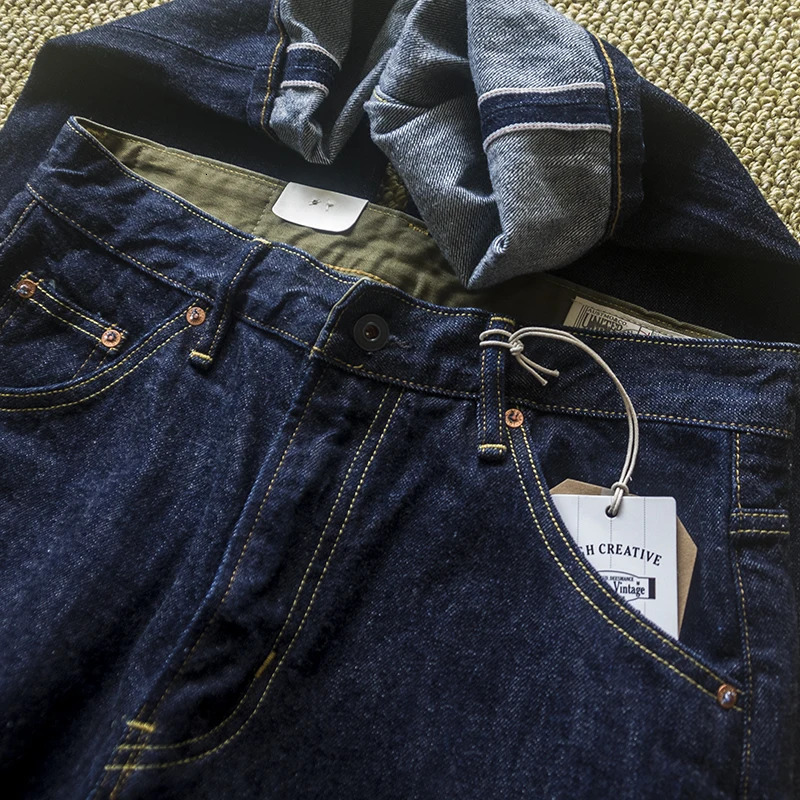 Vintage n and brushed selection of denim embryo original jeans 250320