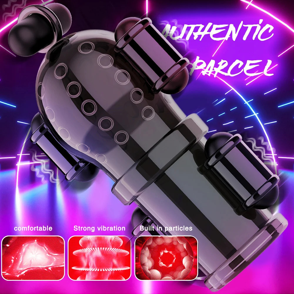 Male Vibrator Male Masturbator Penis Vibrator For Men Masturbation Vibrating Penis Head Massager Glans Vibrator Sex Toys For Men 250320