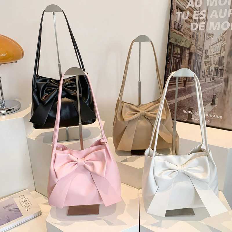 Fashion Bow Handbag Womens Shoulder Bag Casual Handbag Fashion Bow Handbag Fashion Bow Handbag Y250320