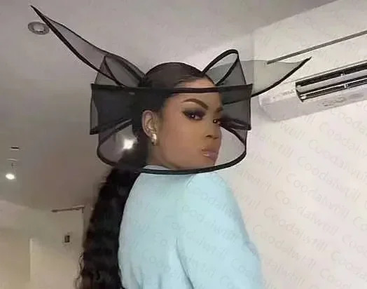 Black Fascinator Wedding Pillbox Hat Women Elegant Fascinator Hats Hair Clip Church Ladies Party Headpiece Fashion Headwear 250320