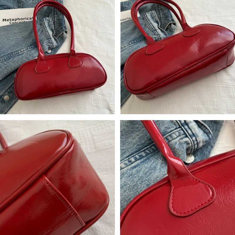 Advanced Sense Retro Pu Zipper Womens Shoulder Bag Trend 2024 Light Luxury Hot Selling Womens New Bolsas Femininas Y250320