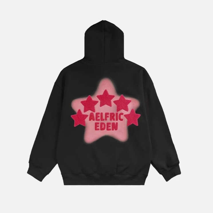 American street trend hip-hop fashion star casual pullover hooded sports hoodie for men and women