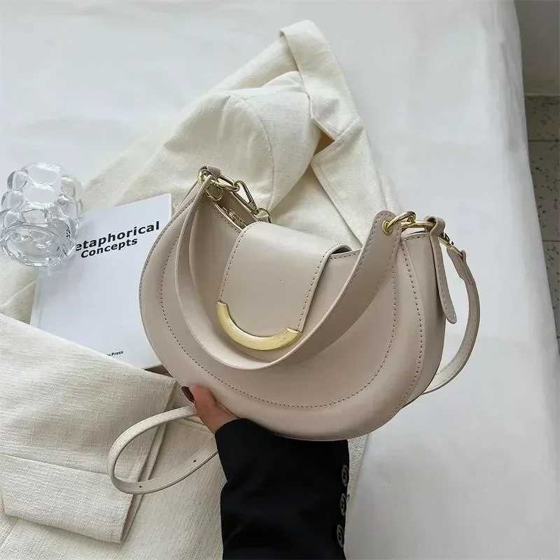 Armpit shoulder womens side pocket 2025 designer trend leather small armpit cross body handbag and wallet womens bag Y250320