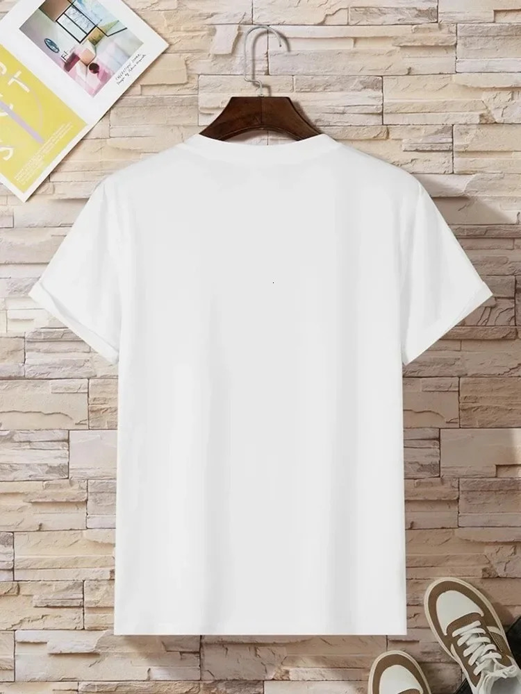 Loose Summer Short Sleeve Round Neck Plus Size Top Heart Tee Shirt Luxe Woman Tops in Large Sizes Fashion Womens Clothing 250320