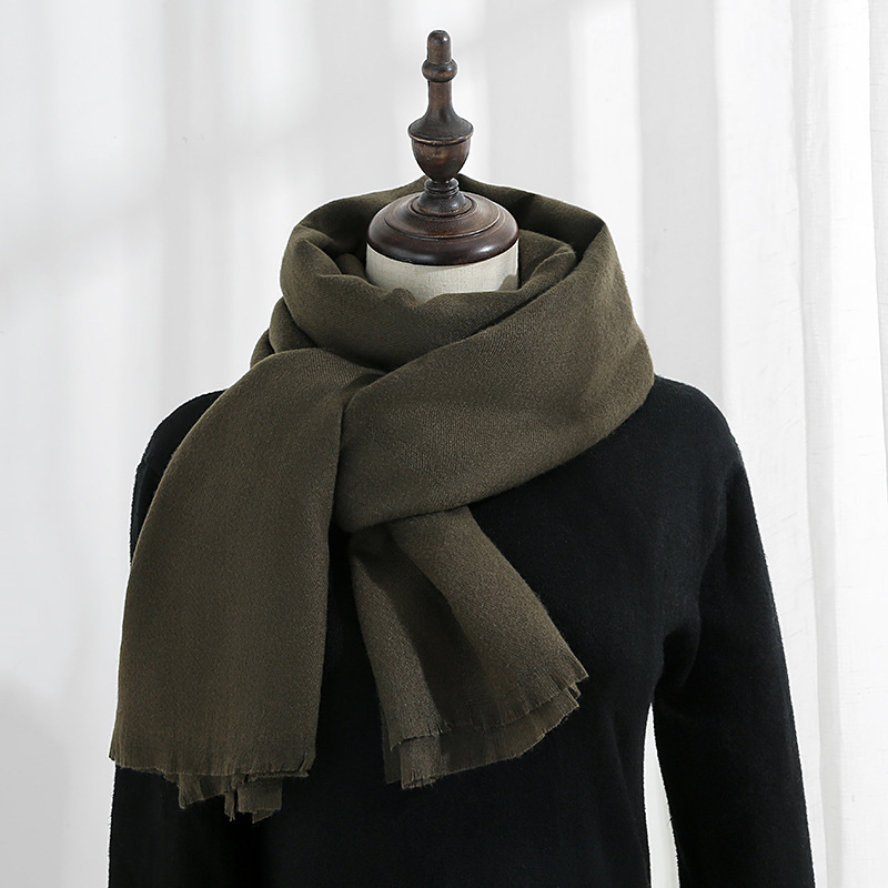 K186 Deqing Siyue Chinese Red Annual Party Scarf Women's 2024 Winter Annual Party Imitation Cashmere Plaid Scarf Wholesale Manufacturer