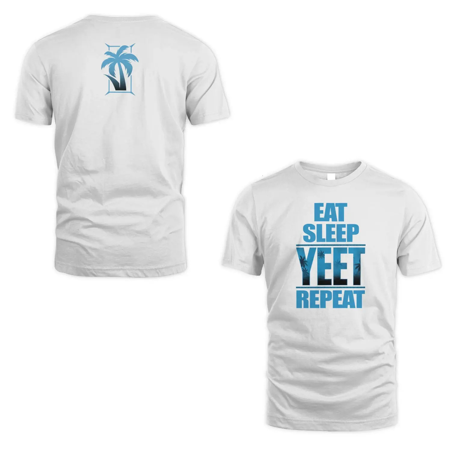 2024 Summer Mens 2D Printing Wrestler Jey Uso Yeet Tshirt Childrens Street Sports Large Size Fashion Top 250312