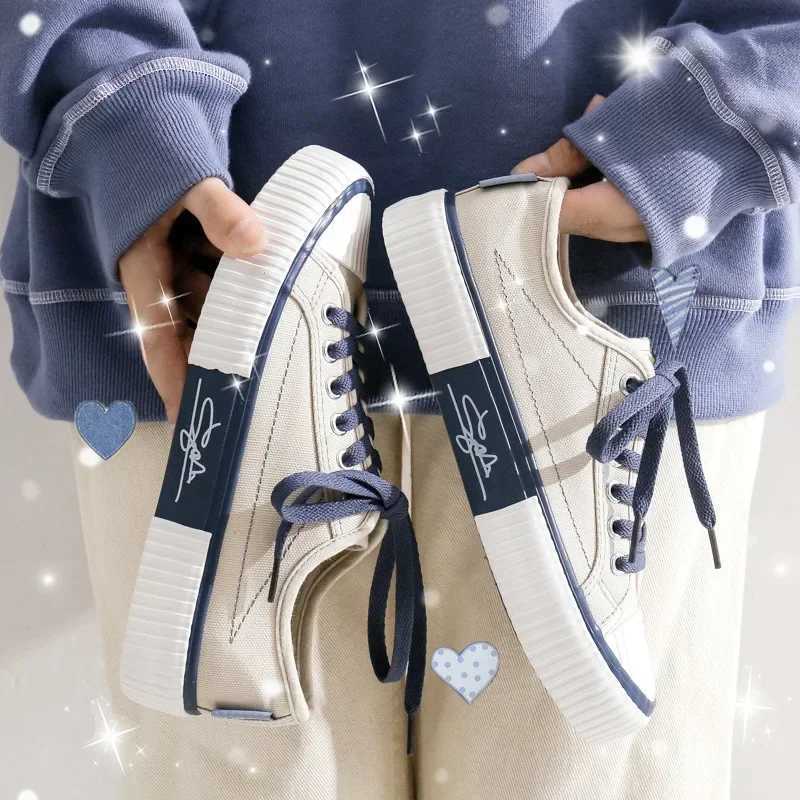 Trend Mens Canvas Flat Shoes Vcani Mens Flat Shoes 2024 Spring/Summer Foldable Leather Boots Fashion Couple Walking Shoes Y250320
