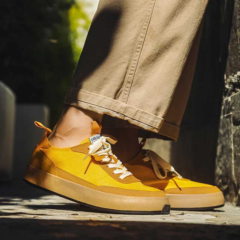Lightweight Mens Canvas Shoes Comfortable Low-cut Vcani Footwear Men adrille Non-slip Casual Sneakers Men Flats 2024 Y250320