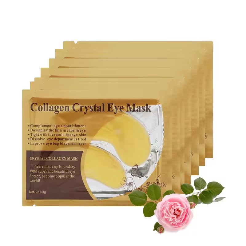 Gold Collagen Crystal Eye Mask skincare Eye Patches Firming Moisturizing Nourishing Eye Skin Care Products