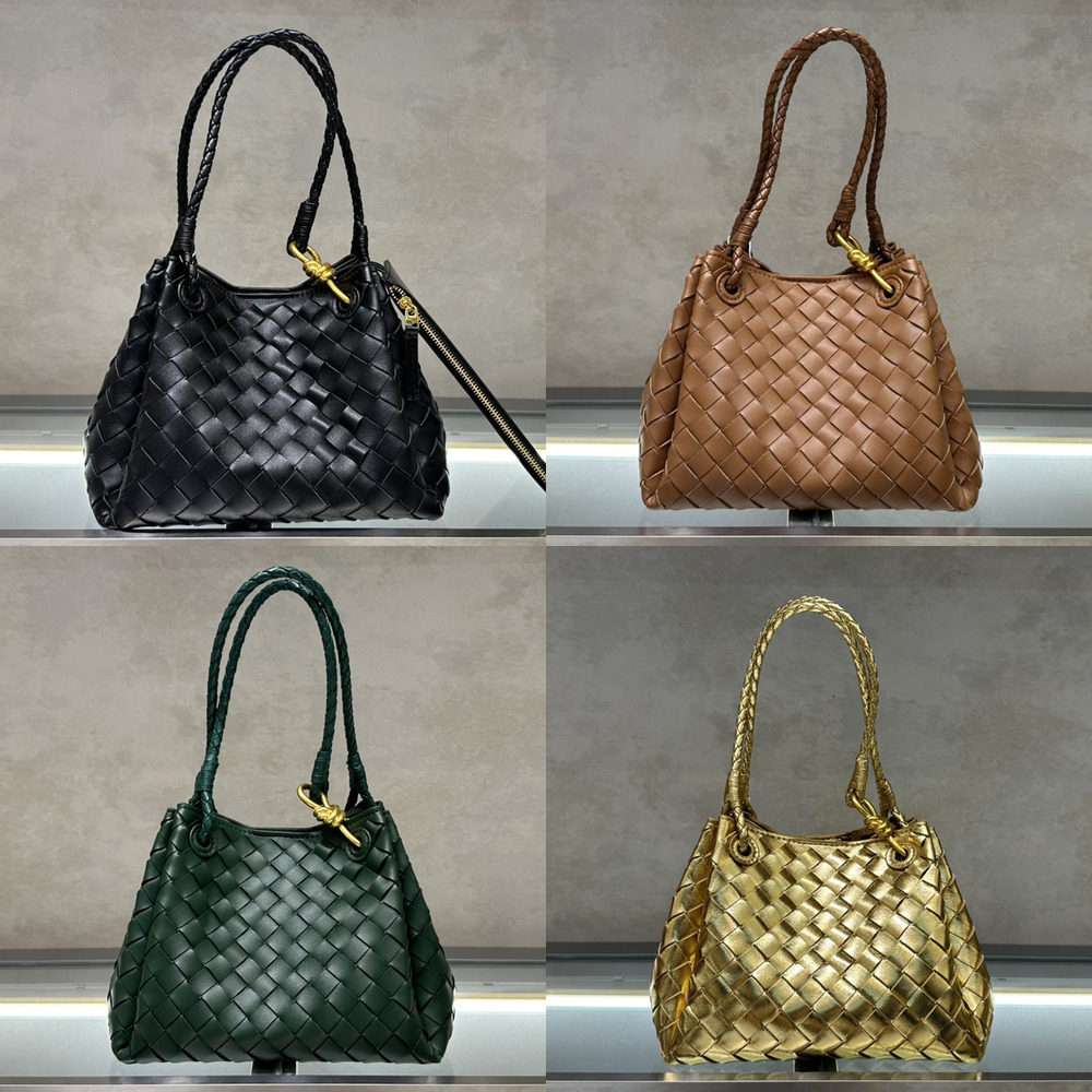 Weave Shoulder Toe Designer Inrecciao Leaher qualiy Crossbody Bag Large Hop Handbag Purses Magneic Closure Two Top Handles Inernal Removable Zipper