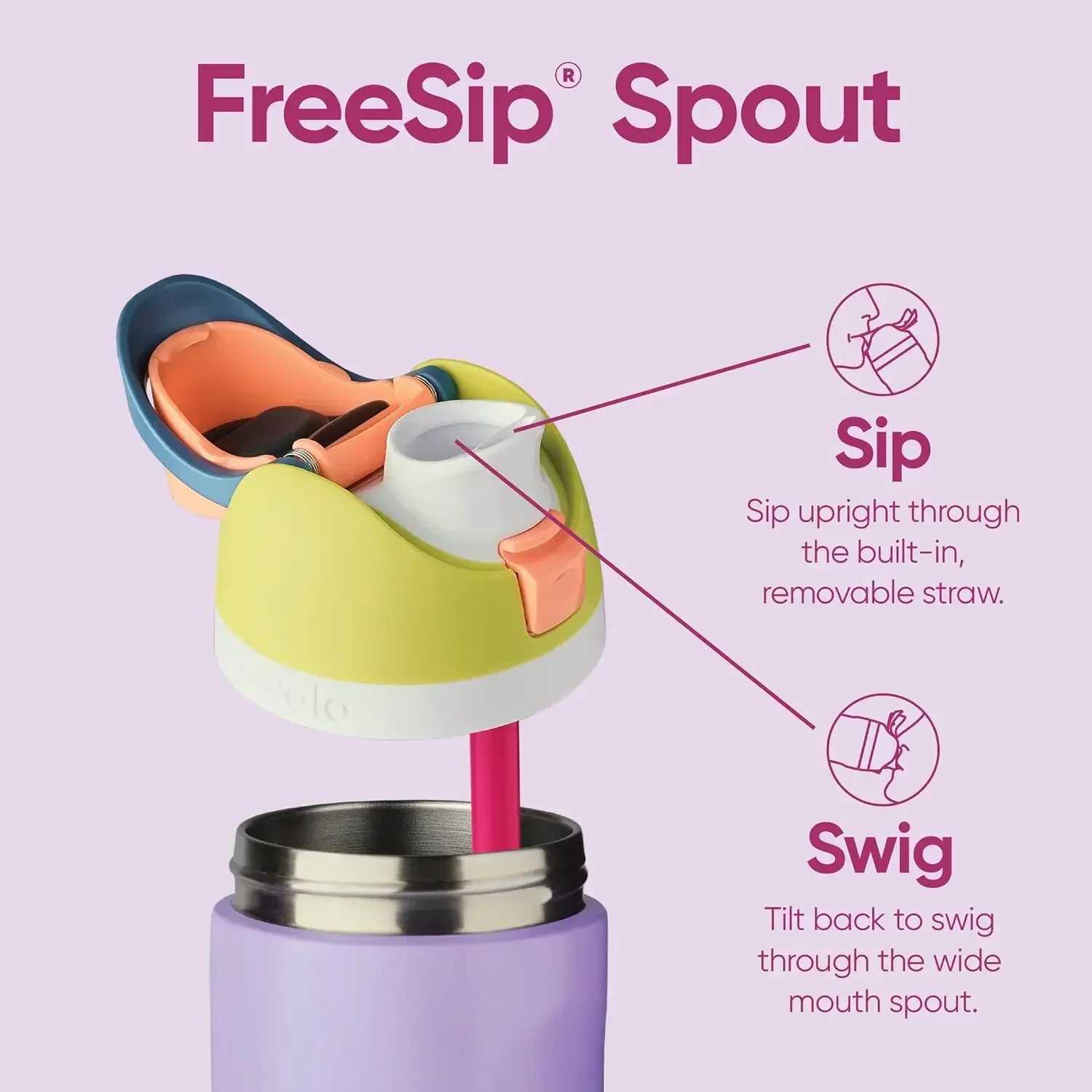 Owala Cup vacuum cup Flasks Thermoses water bottle hot drinks hot water kettle stainless steel hot cup hot and cold coffee X2503211
