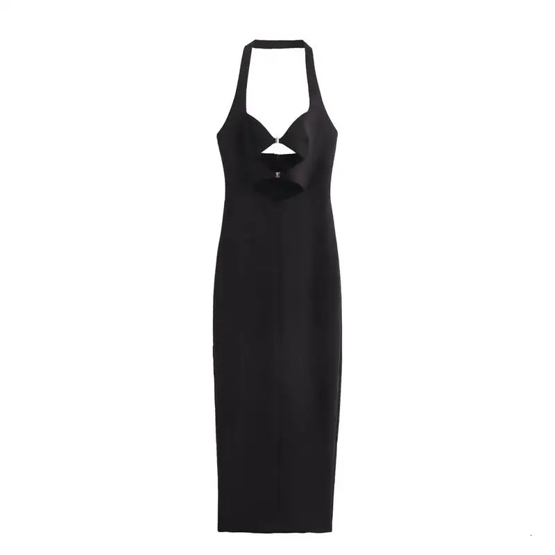 Womens Summer Dress Fashion Pendant Neck Elegant Holiday Youth Street Sexy Party 250317