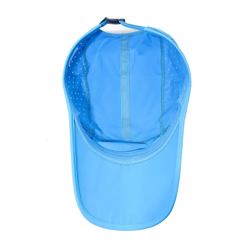 Outdoor Sport Quick Dry Waterproof Breathable Baseball Cap Summer For Men Women Fashion Adjustable Thin Sun Shade Hat 250320