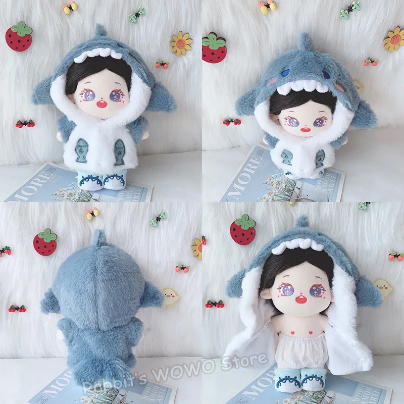 Doll Clothes for 20cm Idol Outfit Accessories College Skirt Wedding Dress Hoodie Overall Super Star Dolls Toys Gift 250319