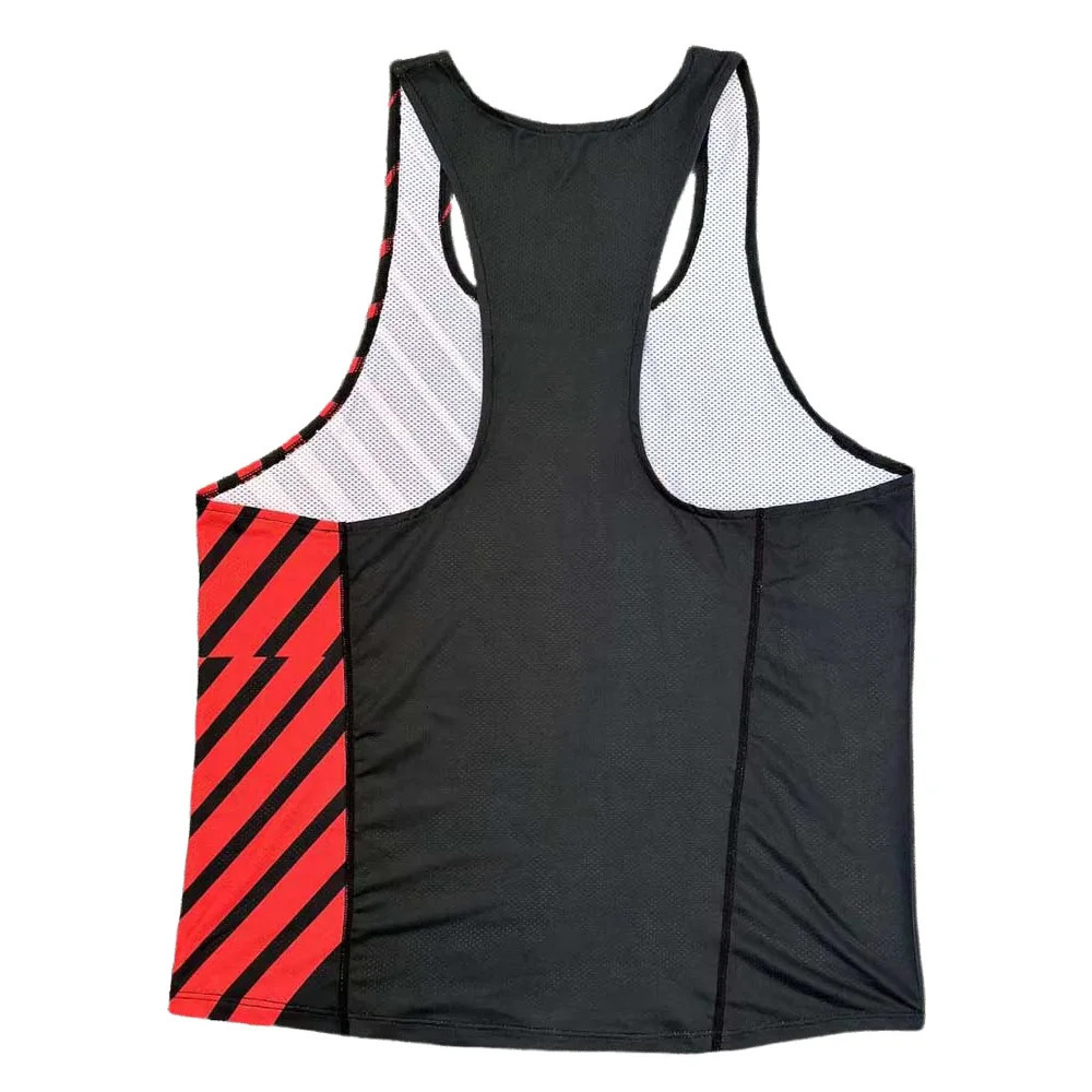 Men Fashion Running Marathon Singlets Sleeveless Vest Sleeveless Men Tank Top Customization 250320
