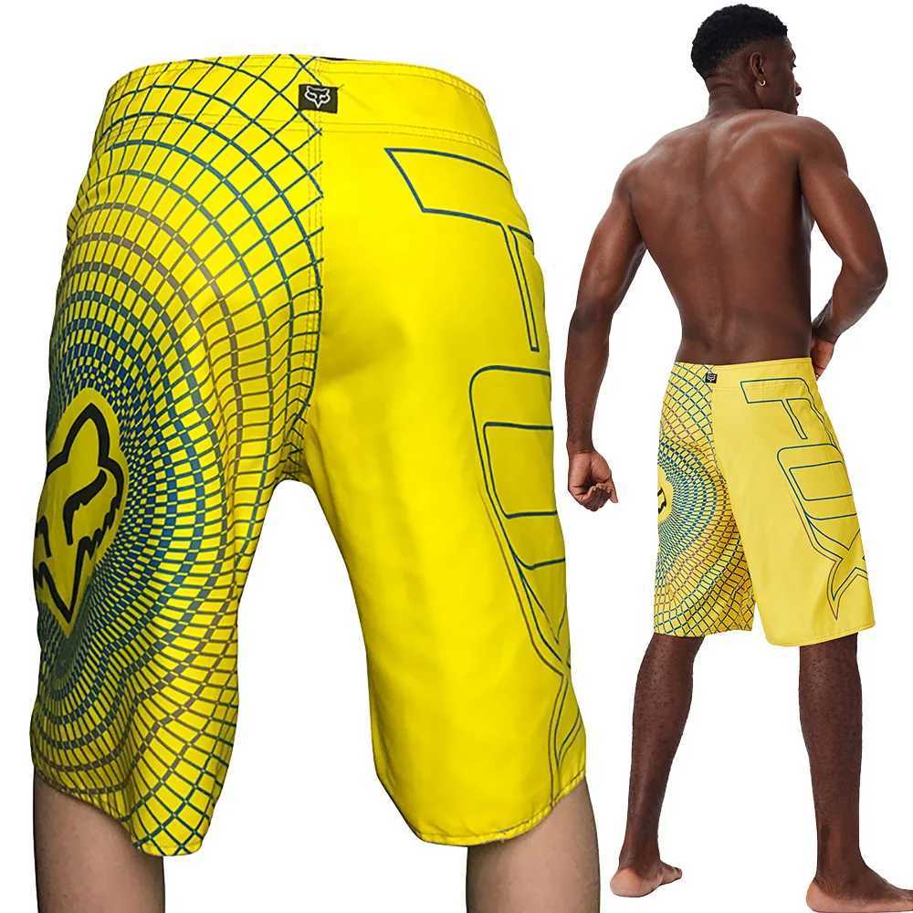 Spring and summer mens travel leisure beach fast drying beach pants sports five point surfing fancy shorts mens W250321