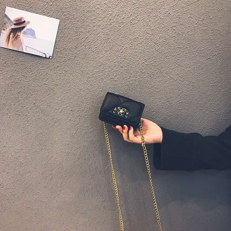 Internet celebrity crossbody chain mini small women's bag 2021 explosive style, high-end fashionable, and stylish, 2025 temperament versatile new