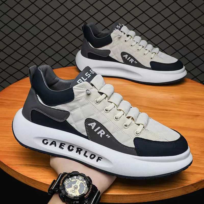 2025- Trend Mens Sports Shoes Thick Robot Running Shoes Whiteboard Shoes Y250320