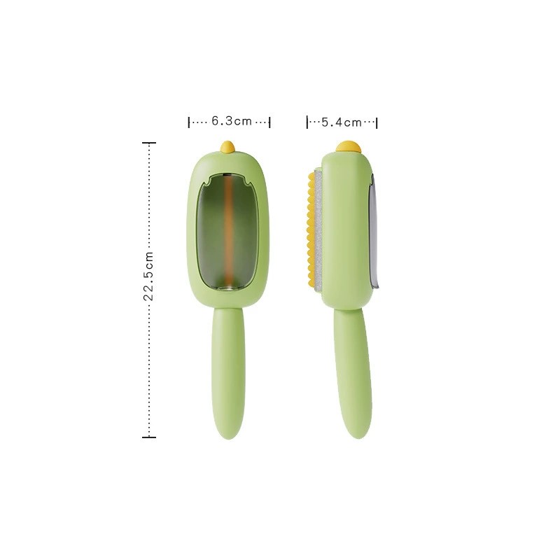 New Small Dinosaur Electrostatic Removal Clothes Bed Sheet Cat Nest Roller Adhesive Pet Hair Cleaning Brush