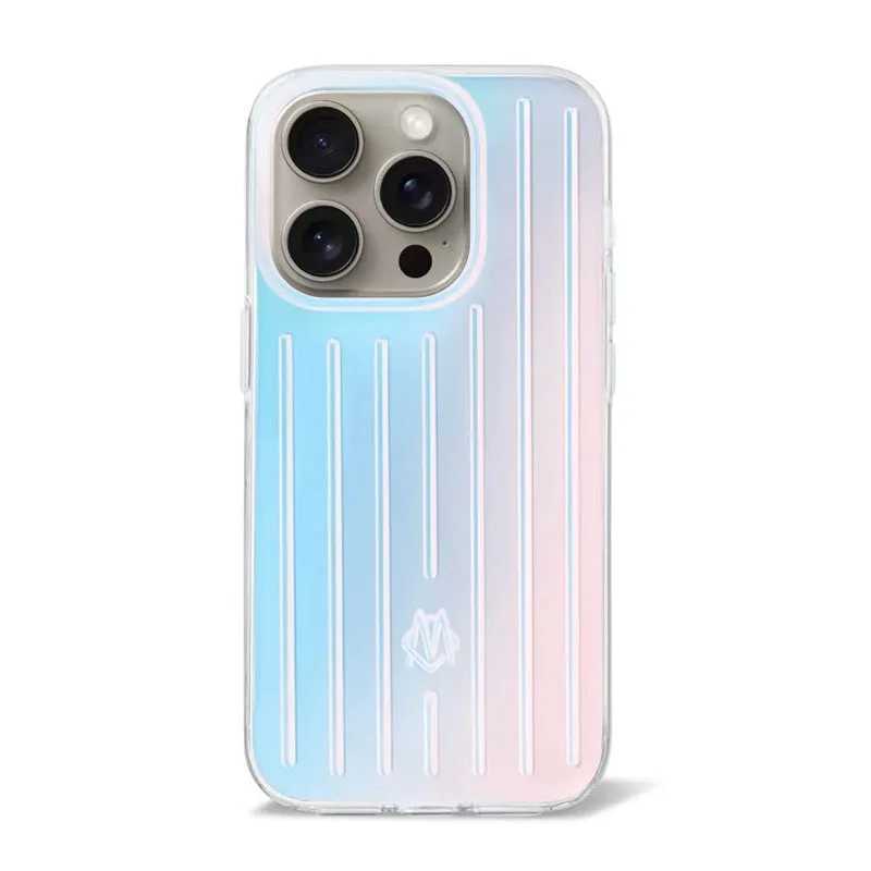 Cell Phone Cases Mobile aluminum alloy commercial fashion anti autumn protection 6.1-inch simple phone case 15 16 Pro Max customized
