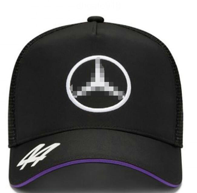 NEW F1 racing motorcycle hats Team Mercedes-AMG AUDI BWM Marshmello mens and womens sports ball hat fitted Fashion mesh cap Youth trucker caps AAA