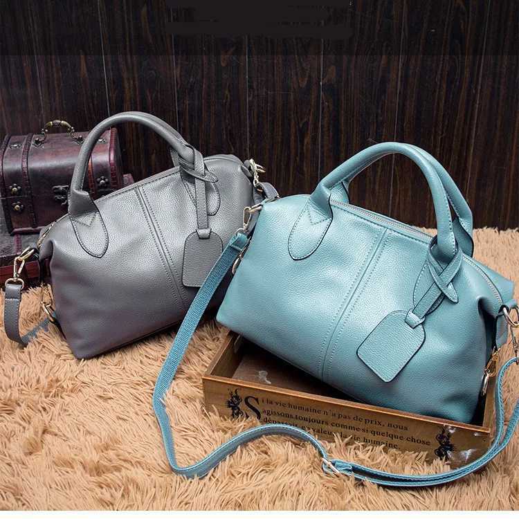 Elegant Boston womens shoulder bag new high-quality leather womens handbag luxury designer womens daily handbag messenger bag Y250320