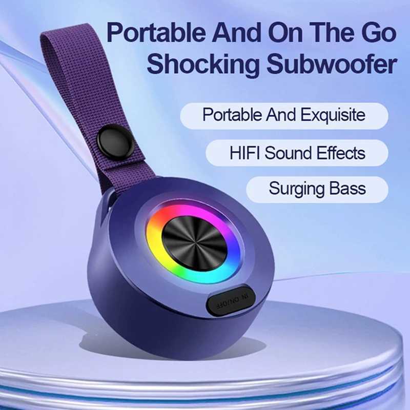 New Arrival Portable wireless waterproof shower speaker suitable for smartphones BT compatible mini portable compact bathroom speaker T250321