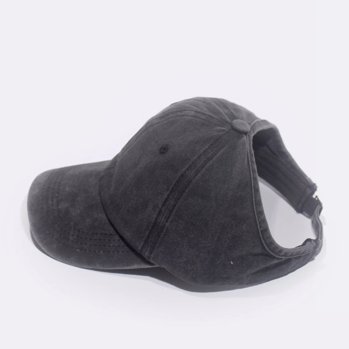 Ponytail Baseball Cap for Women Spring Summer Sun Hat Running Hat Messy High Bun Womens Caps Female 250320