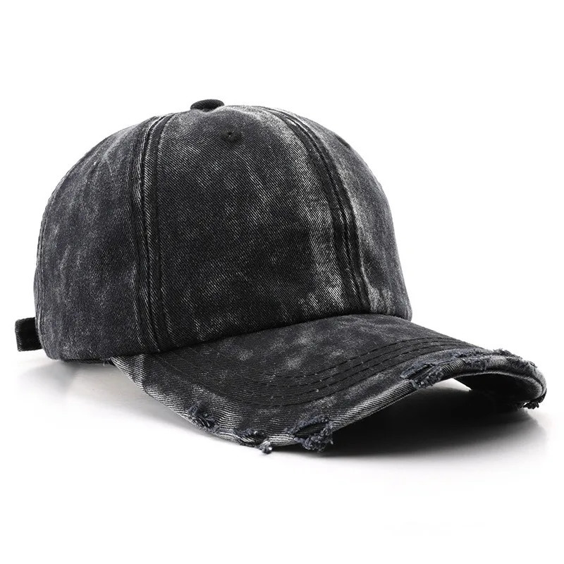 Tie-Dyed Japan Yabi Washed Denim Cotton Baseball Cap Men Women Bone Soft Material Y2K Dad Hat Trucker Caps Gorras 250320