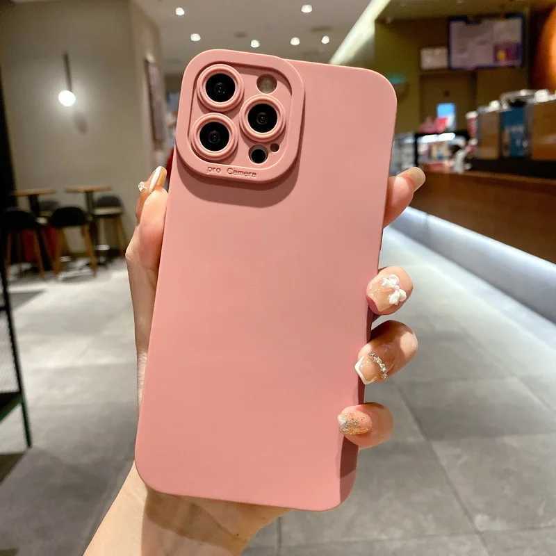 High end black shockproof silicone TPU phone case suitable for 16 15 14 13 12 Pro 11 Pro Max X XS XR 7 8 SE mens protective lens coverXJ250321