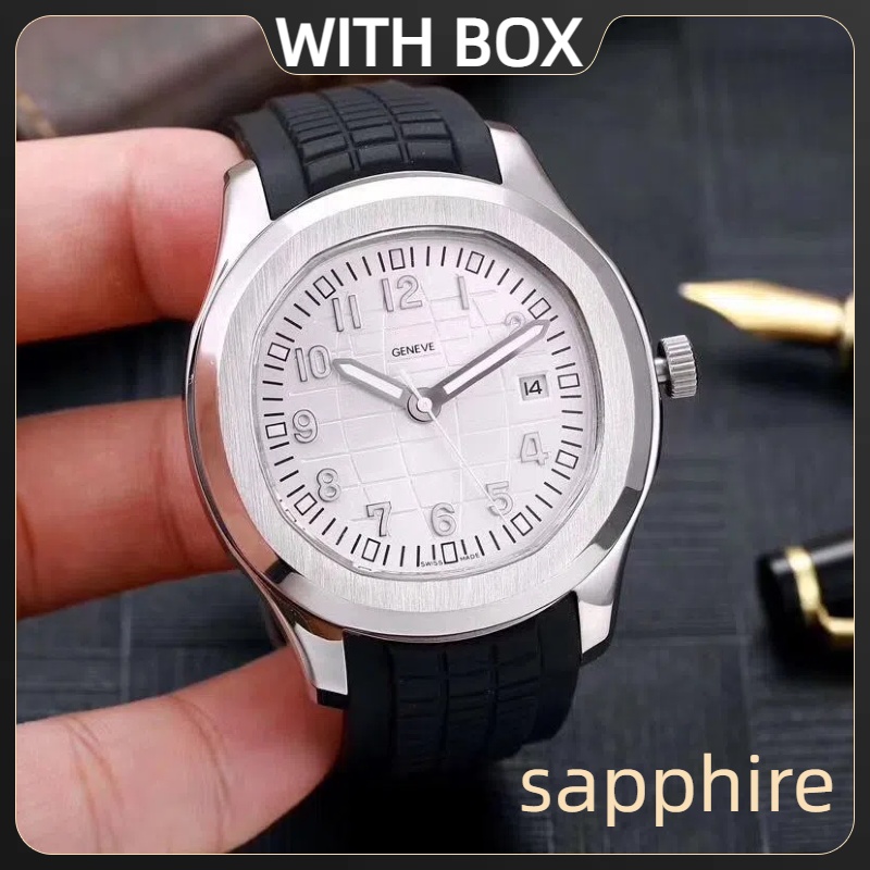 Luxe Men's Automatic Watch with Ceramic Case - Elegant Timepiece for Professionals