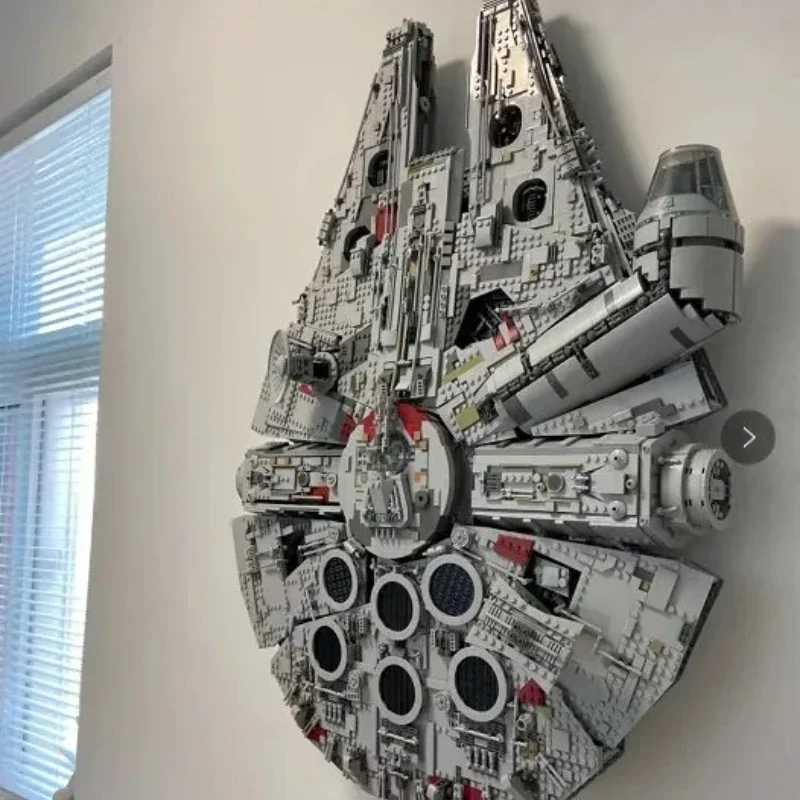 InvenTORY Large Millennium spaceship building blocks compatible with building blocks 75192 05132 Childrens birthday toys Christmas gifts M250322