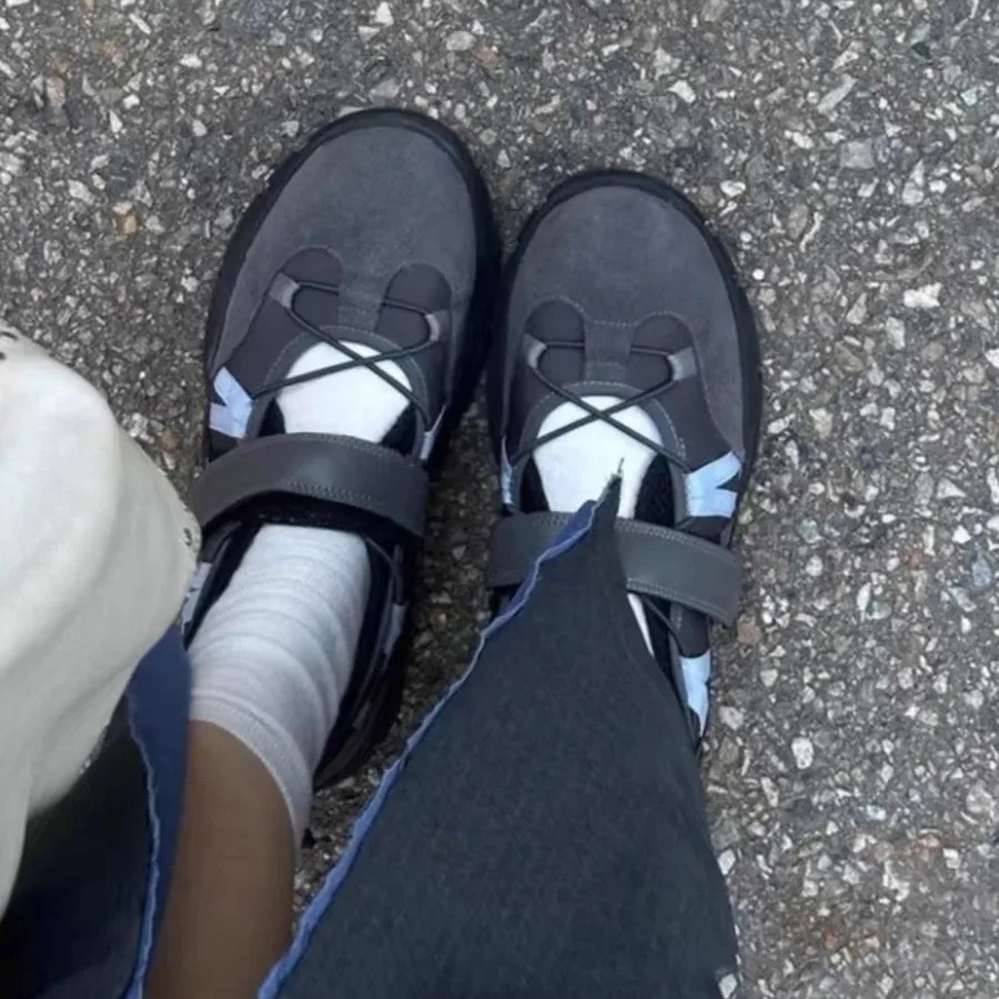 High Quality Fashion Womens Flat Shoes Round Toe shallow Shoes Casual Breathable Slip-on Flat Outdoor Ladies Mary Jane Shoes 250322