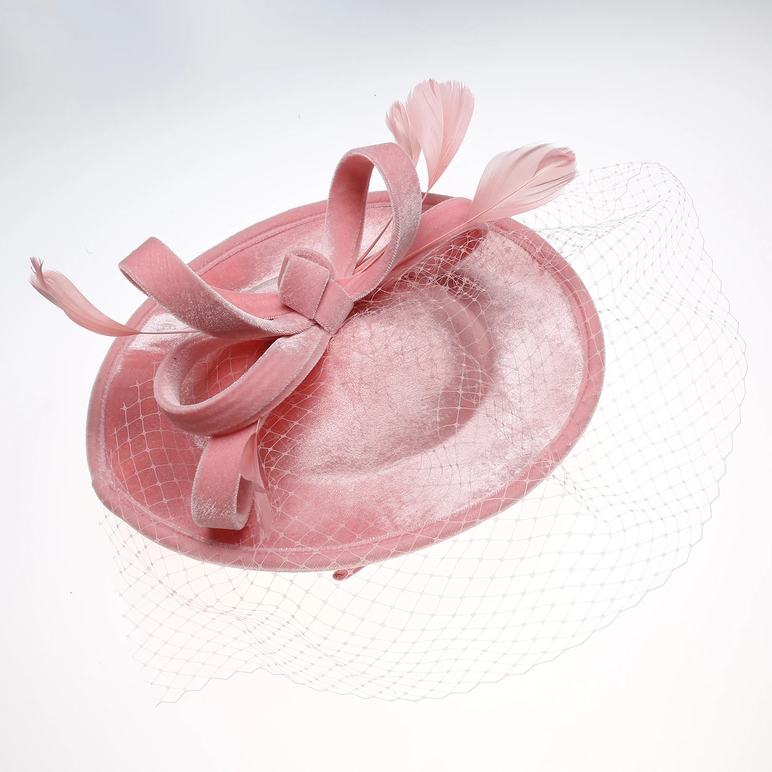 selling Christmas Sinamay Fascinator Perfect Wedding Hat Unique Derby Party Hat Fashionable Church Hat Bridal Female Fascinator 250320